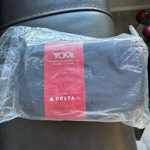 Tumi Black Travel Kit